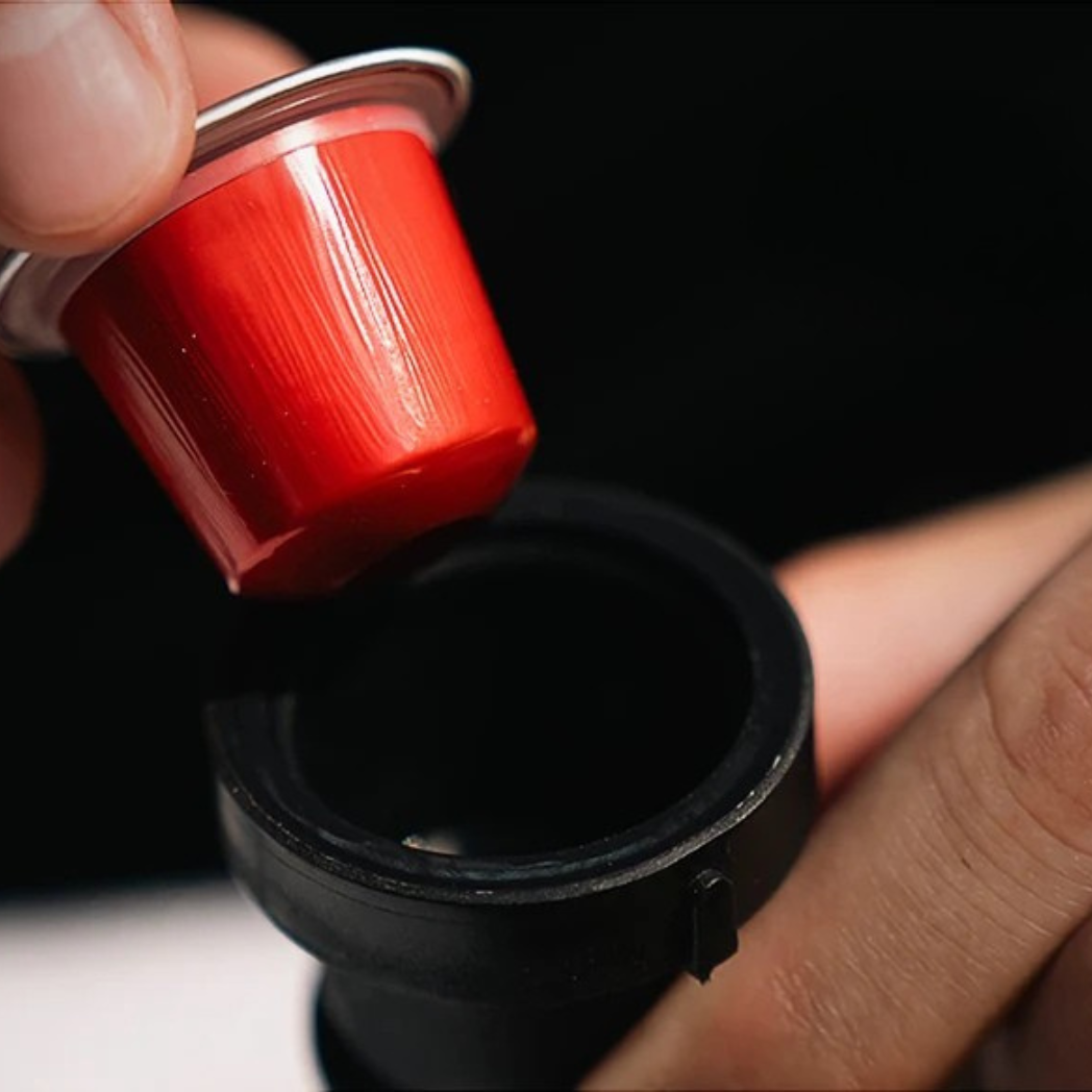 Machine à Café Portable 3-en-1 – Compatible Capsules Nespresso®, Dolce Gusto® & Café Moulu