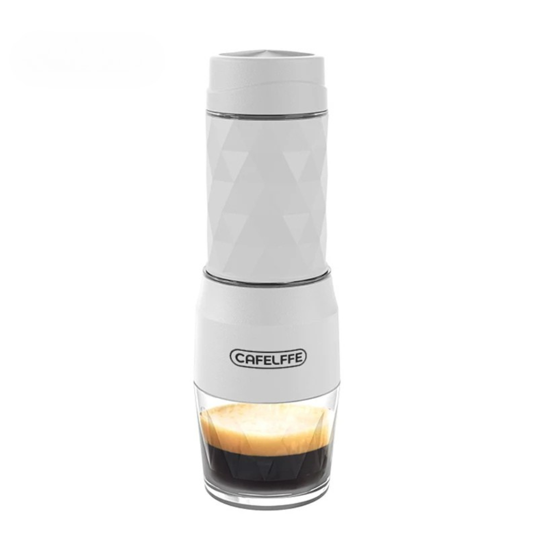 Machine à Café Portable 3-en-1 – Compatible Capsules Nespresso®, Dolce Gusto® & Café Moulu