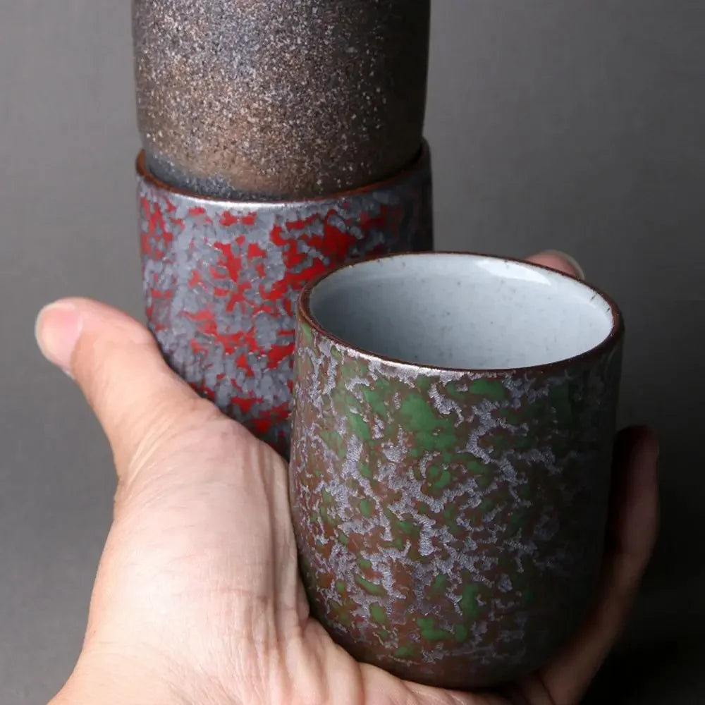 Tasses Wabi-Sabi Série ligne Haute (130 ml)