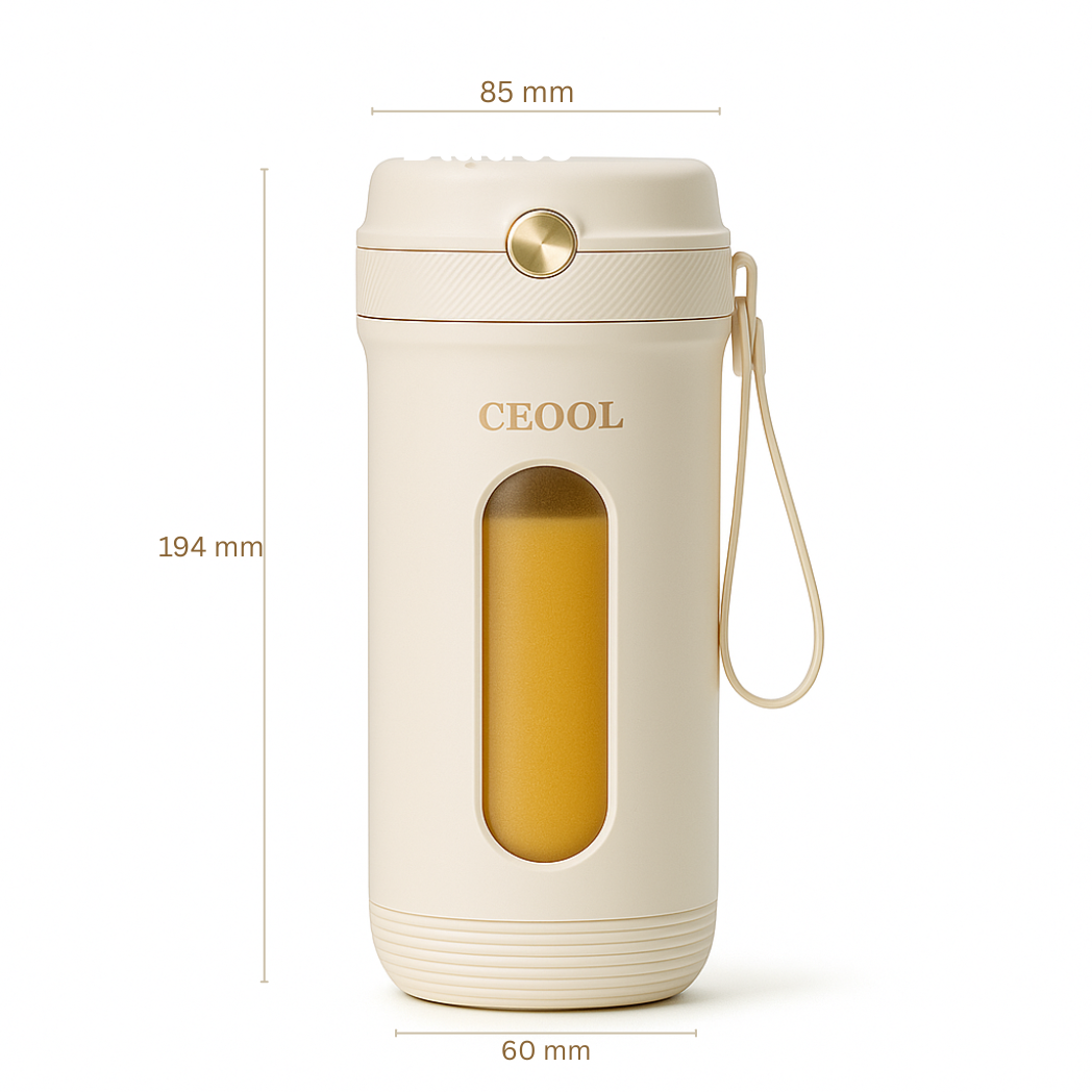 Mini mixeur Portable sans fil 350 ml & port USB-C