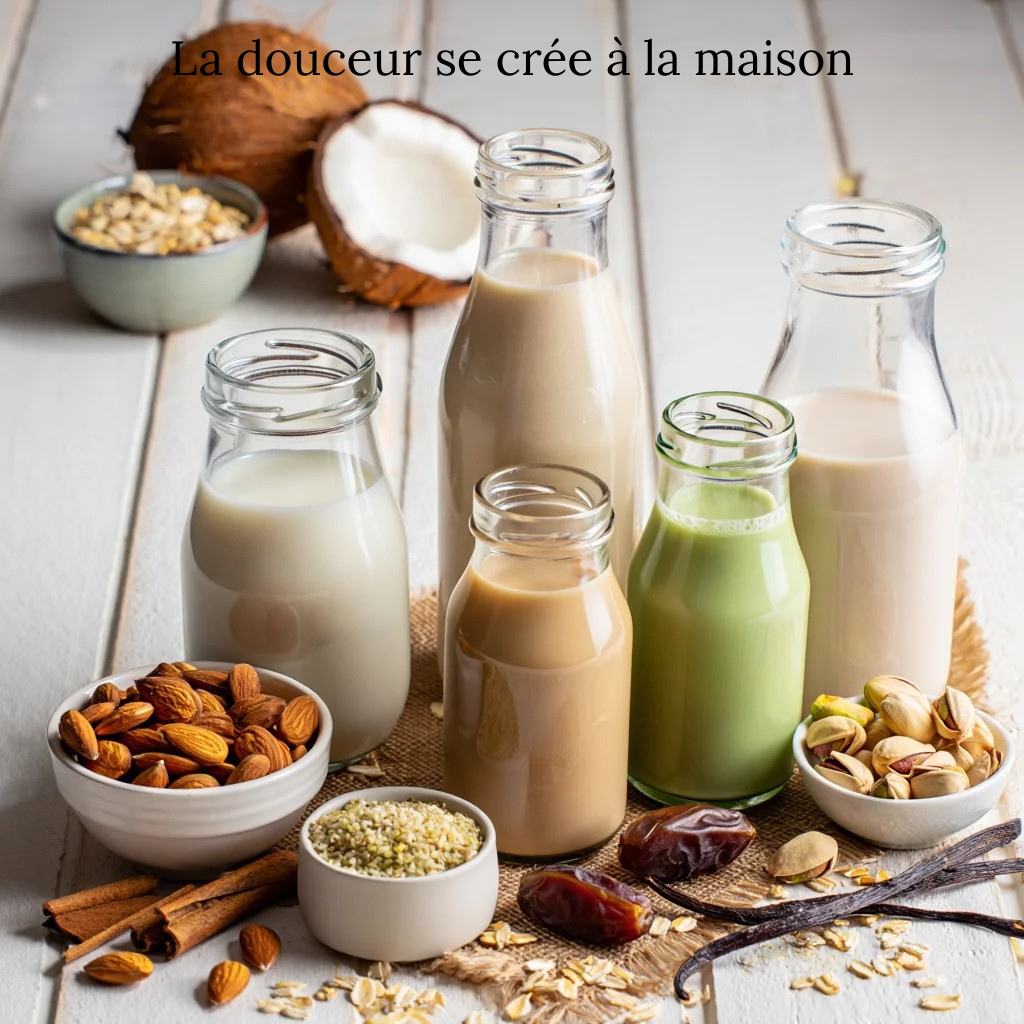 Laits végétaux maison: machine à lait végétal