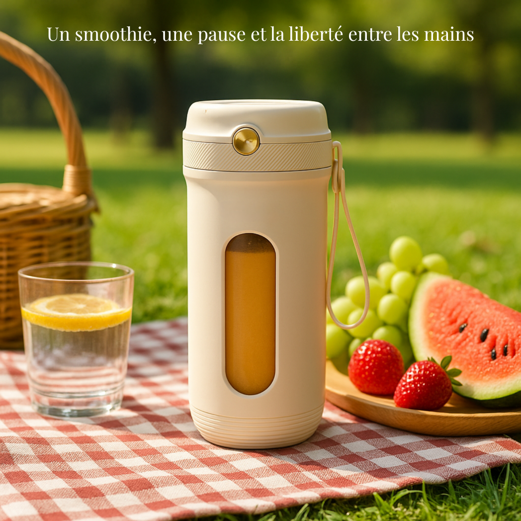 Smoothies nomades: mini blenders & mixeurs