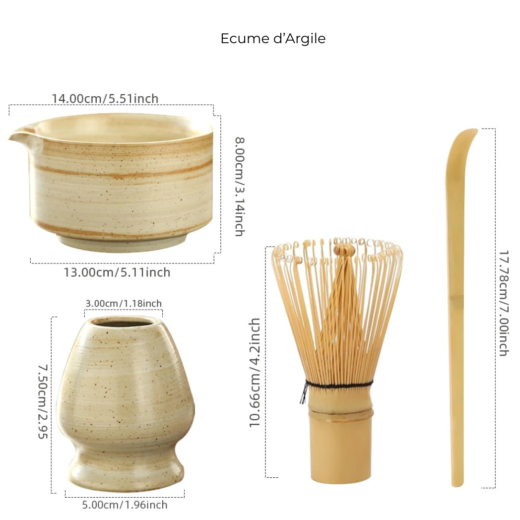 Kit pour thé matcha