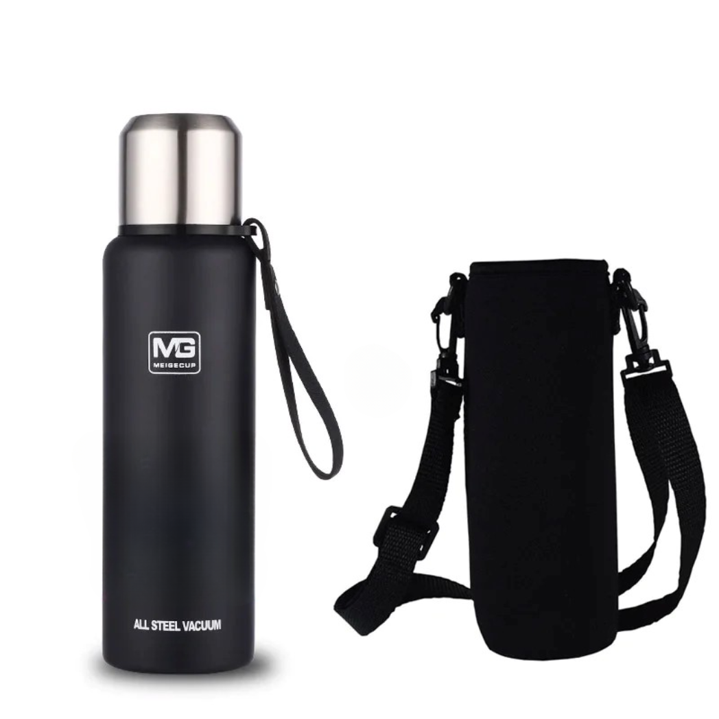 Thermos avec filtre intégré, gobelet & sac de transport